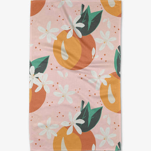 Just Peachy Tea Towel