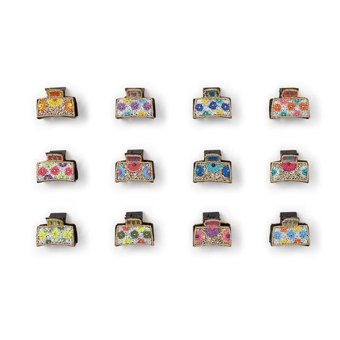 Sun Garden Hand Beaded Claw Clip - Assorted Styles