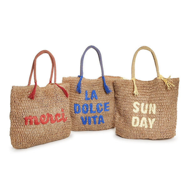 Hand Embroidered Raffia - Assorted Styles