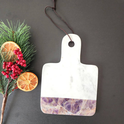 Amethyst Mini Marble Cheese Board