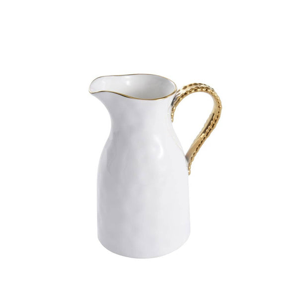 Gold Dot Water Pitcher