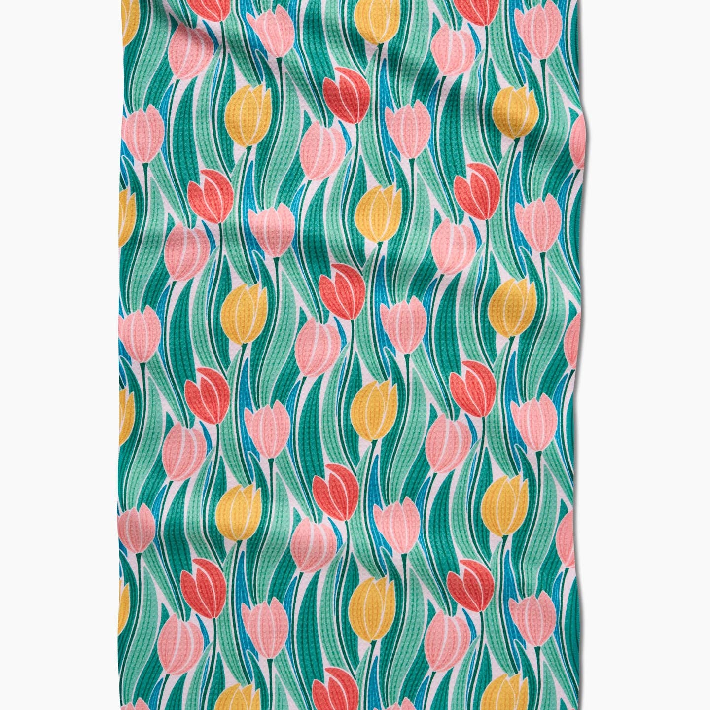 Tranquil Tulips Tea Towel