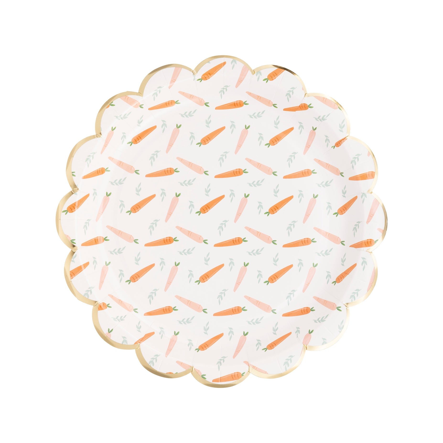 Carrot Plate - Set of 8