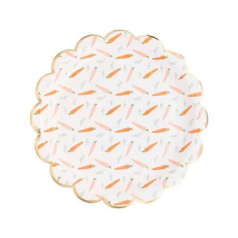 Carrot Plate - Set of 8