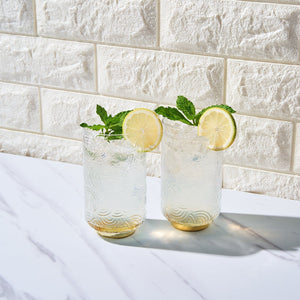Gatsby Highball Glasses - Set of 2