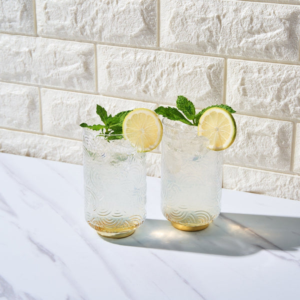 Gatsby Highball Glasses - Set of 2