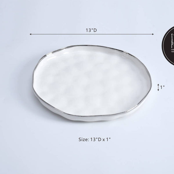 Round Serving Piece - Bianca