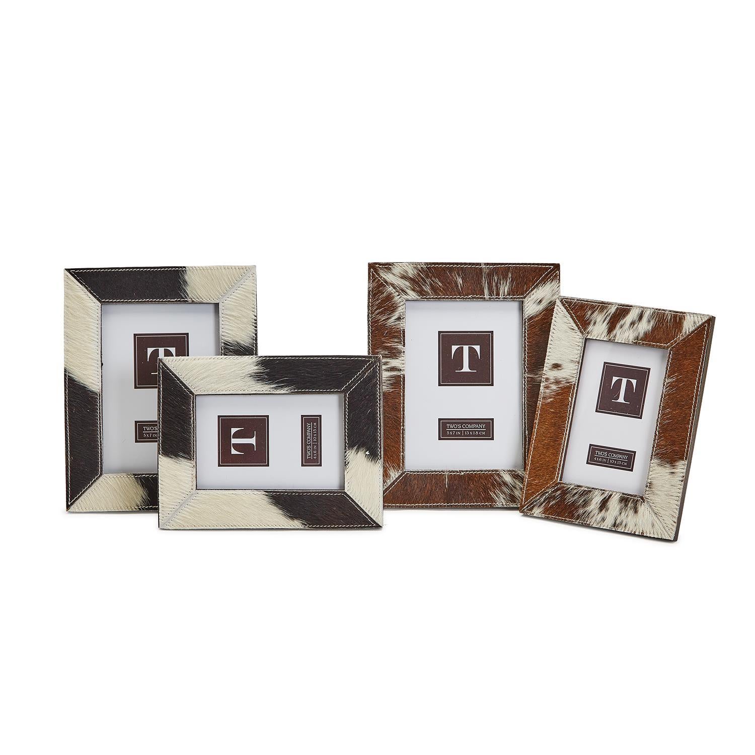 Born to Ride Cowhide Frame - Assorted Sizes & Colors