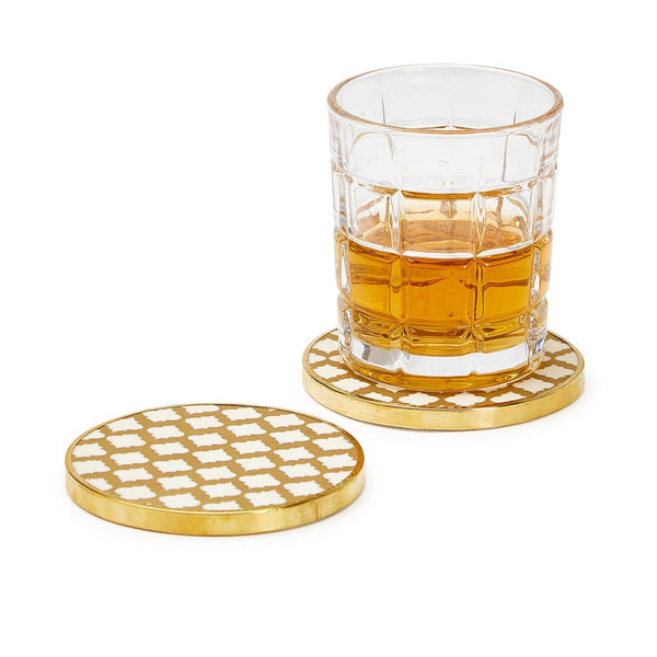 Hampton Geometric Coasters - Set of 4