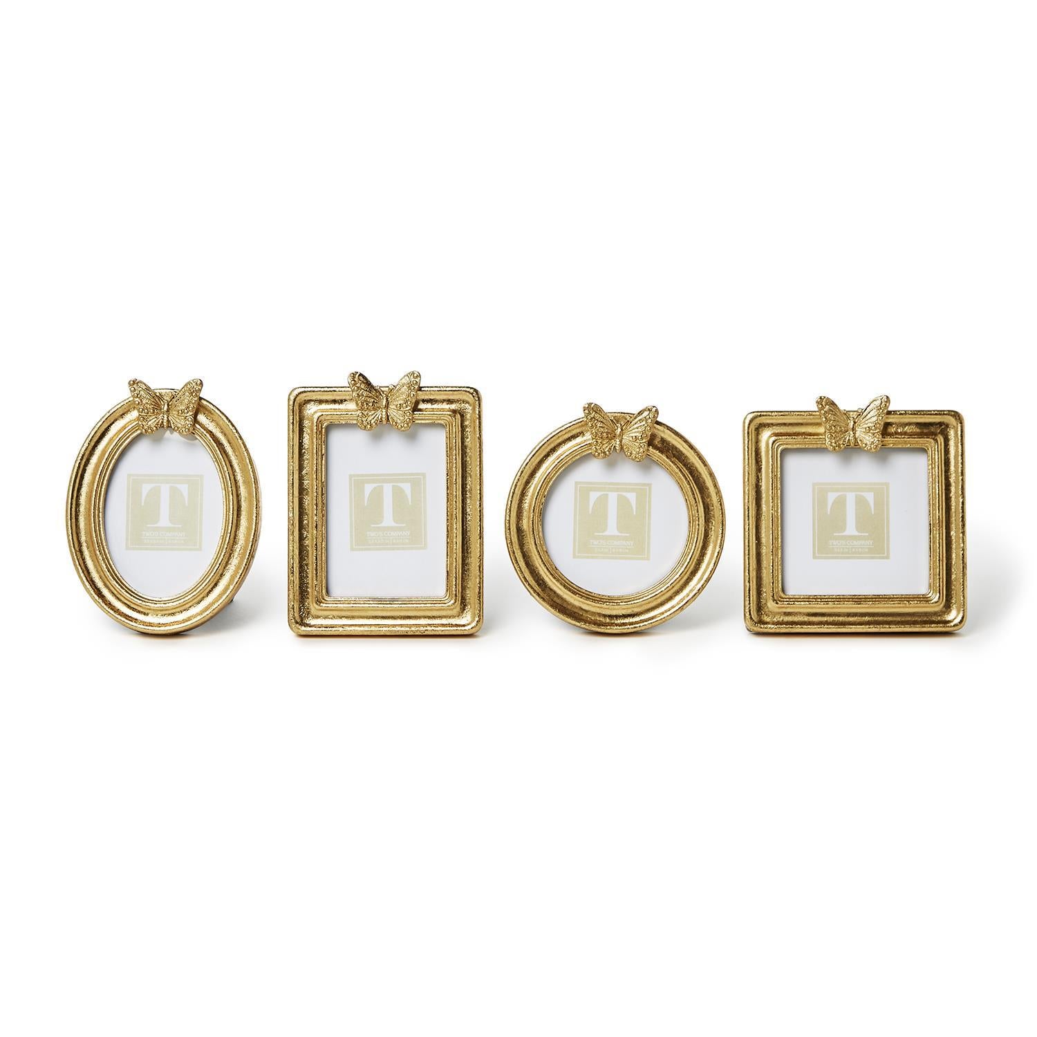Golden Butterfly Frames