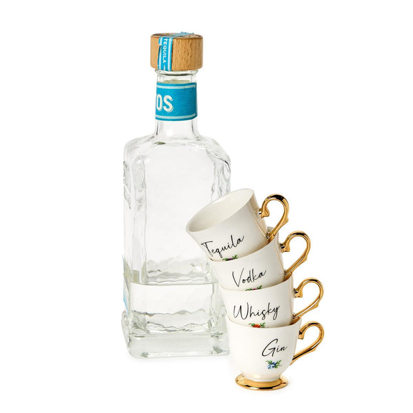 Teacup Shot Glasses in Gift Box
