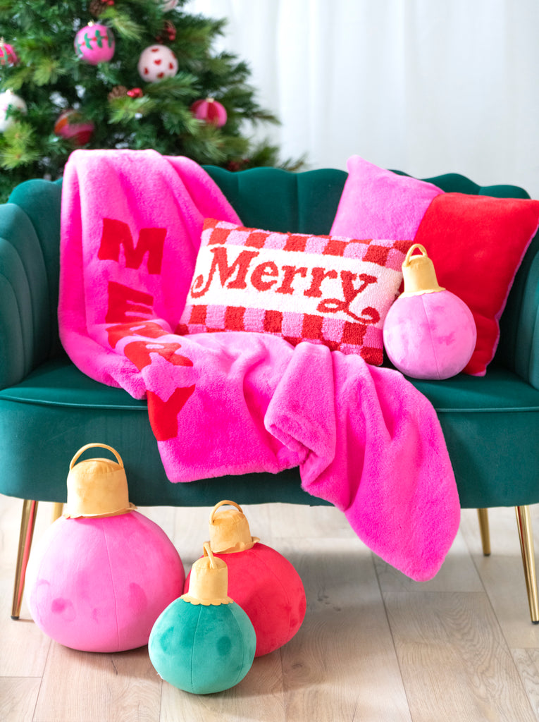 Merry Jovi Throw - Pink