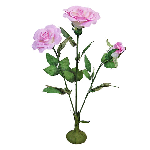 Standing Artificial Roses 45" - Pink