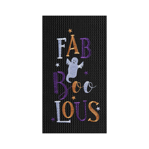 Fab Boo Lous Ghost Tea Towel