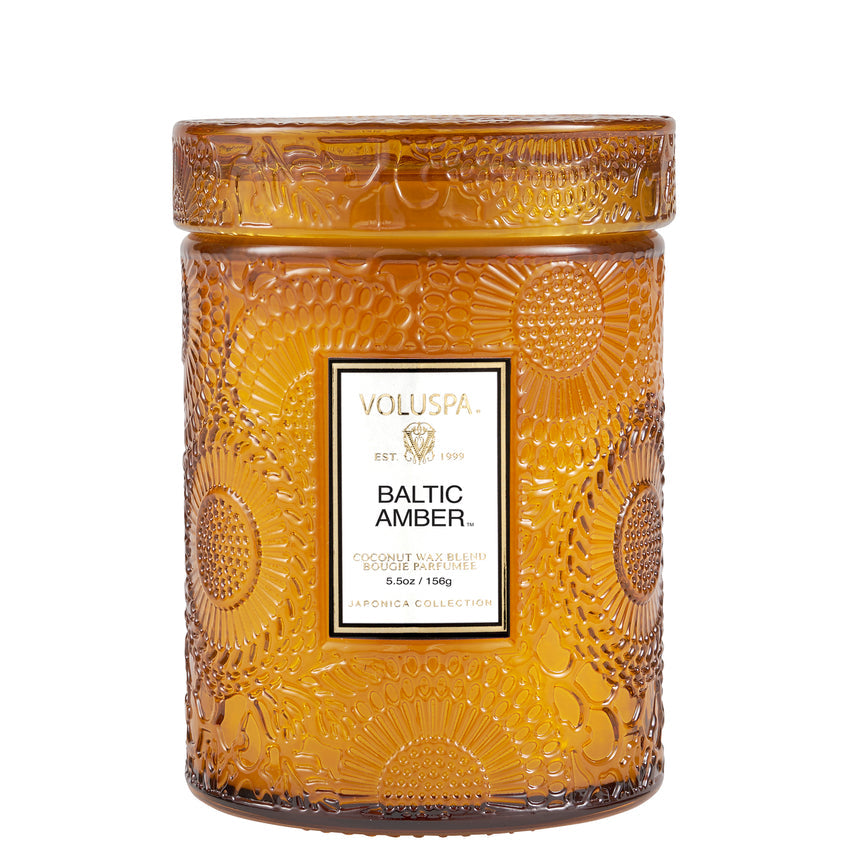 Baltic Amber 5.5 oz Small Jar Candle