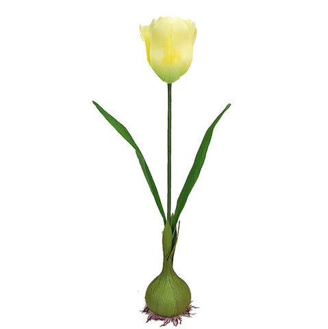 Standing Artificial Tulip 45" - Yellow