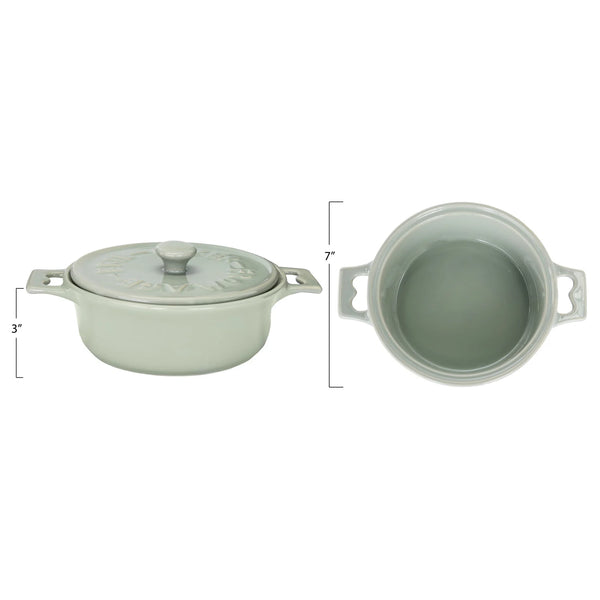 Brie Baker with Lid & Spreader