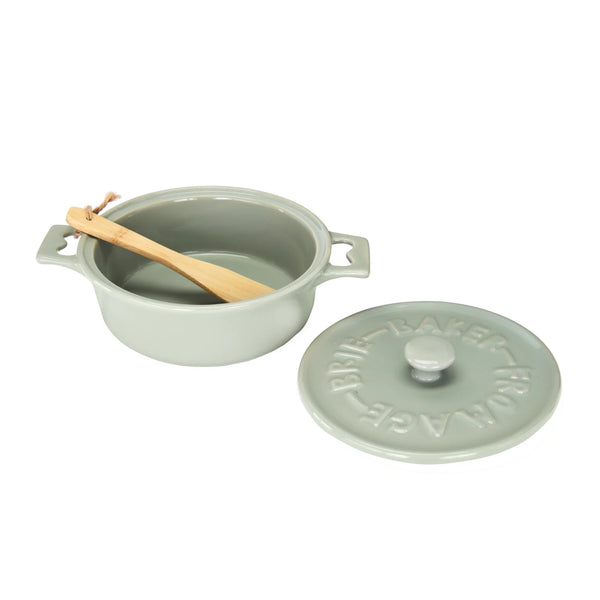 Brie Baker with Lid & Spreader
