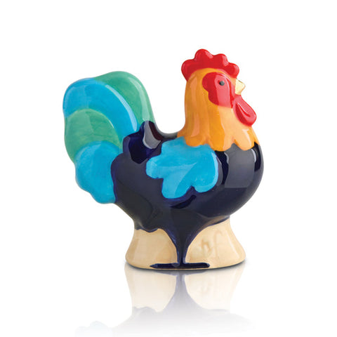 Nora Fleming Mini - cock a doodle doo