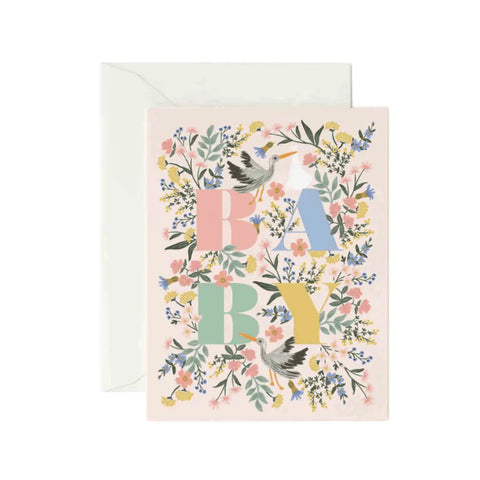Mayfair Baby Card