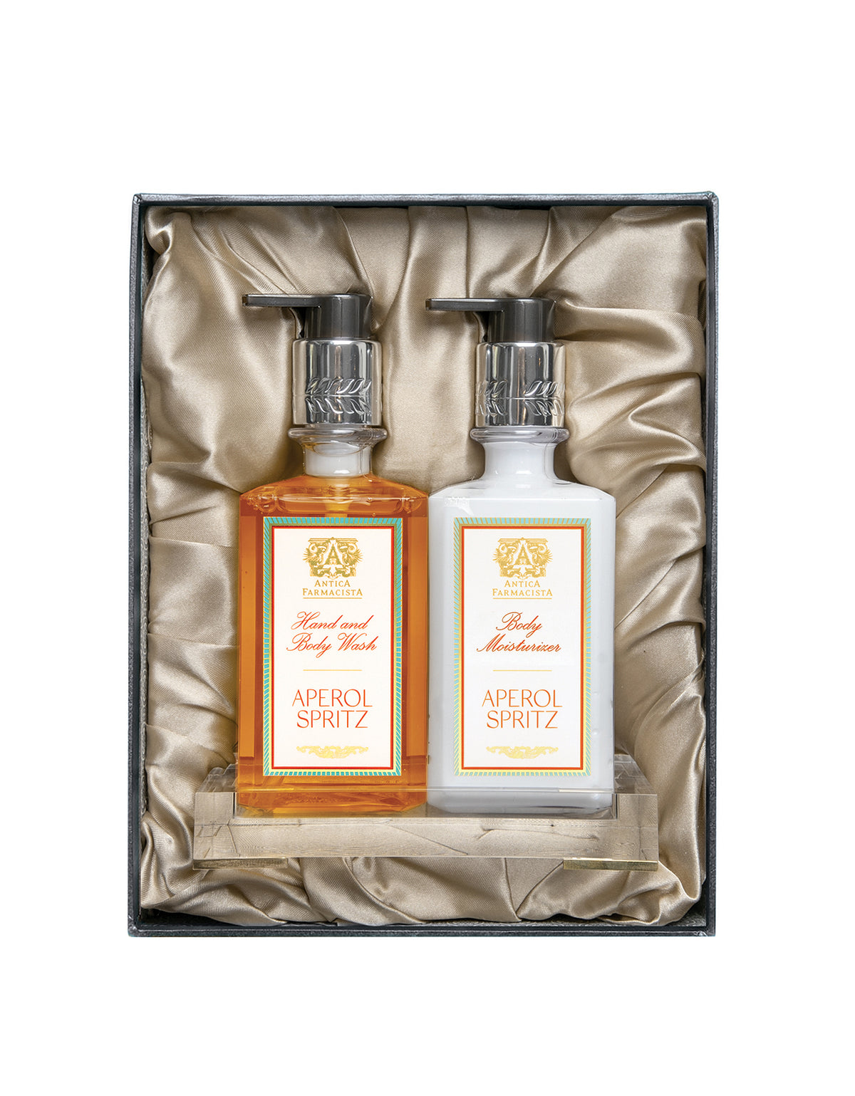 Aperol Spritz Acrylic Bath & Body Gift Set