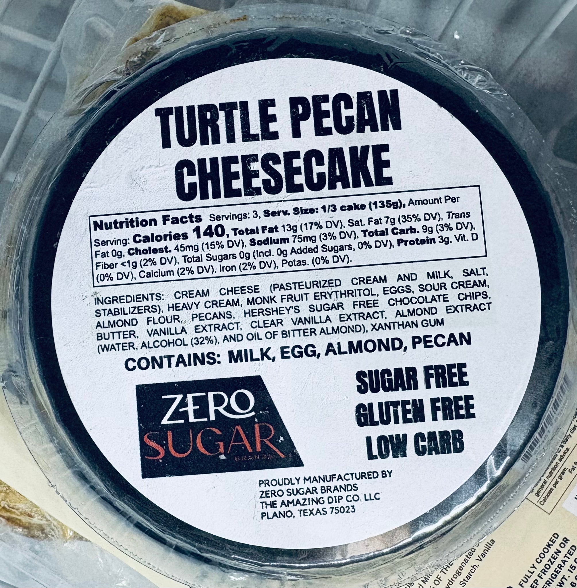 Turtle Pecan Cheesecake