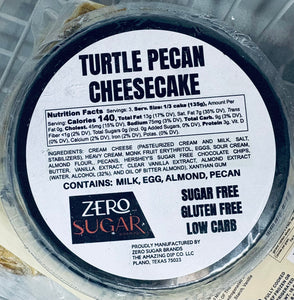 Turtle Pecan Cheesecake