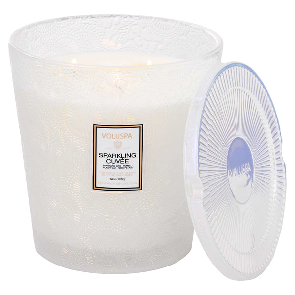 Sparkling Cuvee 3W Hearth Candle