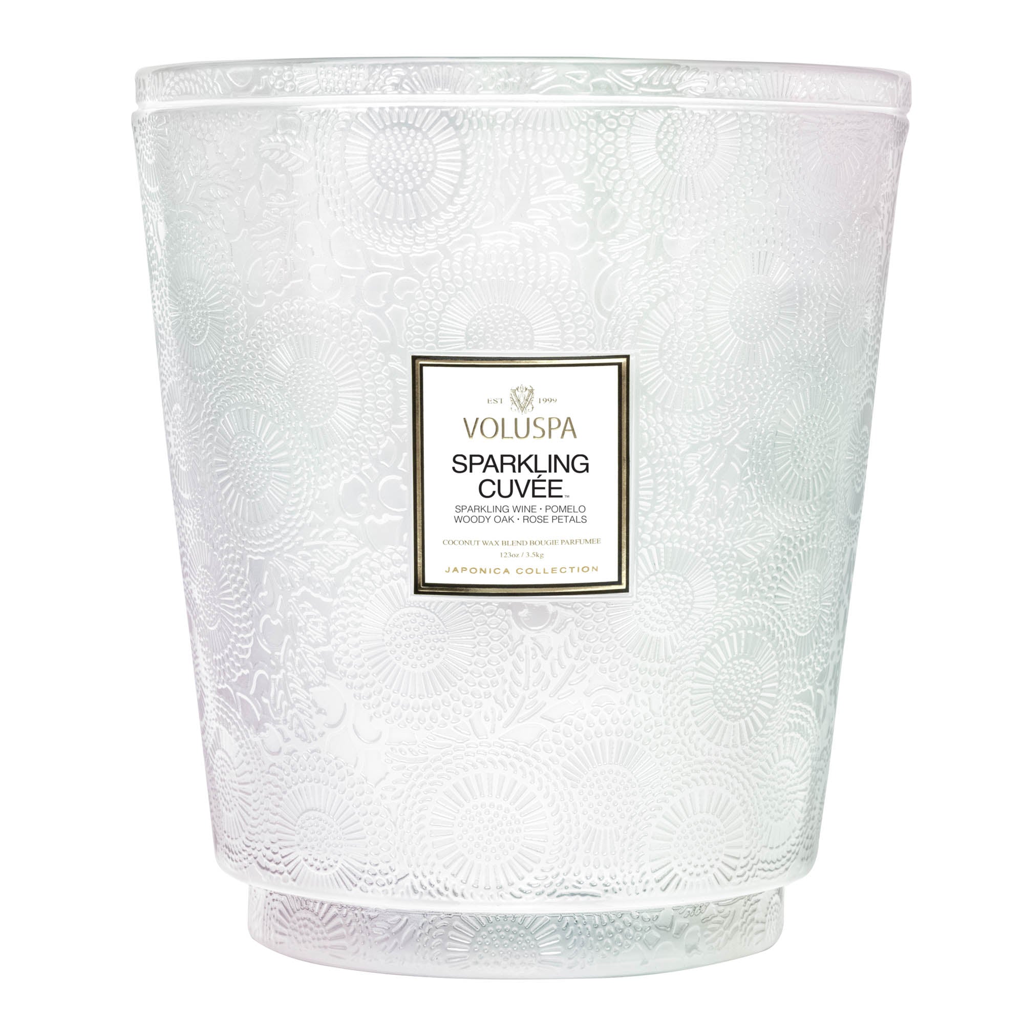 Sparkling Cuvee 5W Hearth Candle