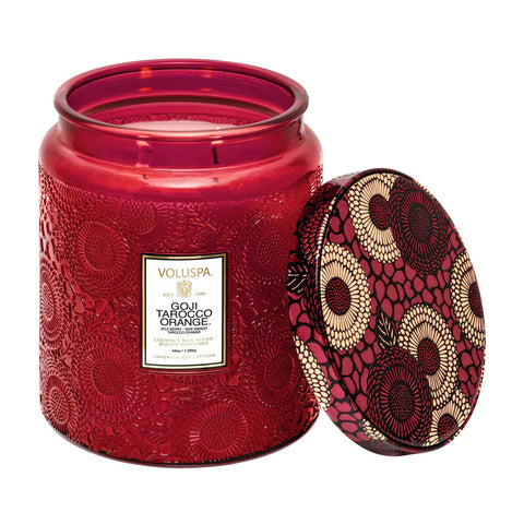 Goji Tarocco Orange 44 oz Luxe Jar Candle