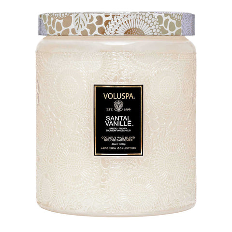 Santal Vanille 44 oz Luxe Jar Candle