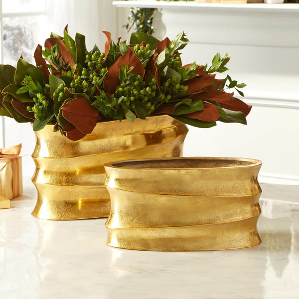 Golden Wave Planter - Assorted Sizes