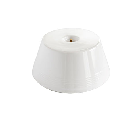 Pinstripes Melamine Round Low Riser - Nora Fleming