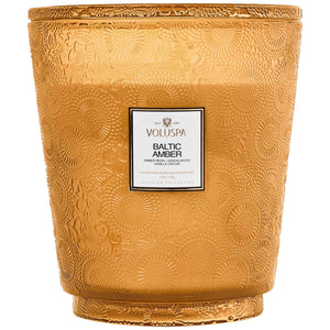 Baltic Amber 5 Wick Hearth Candle