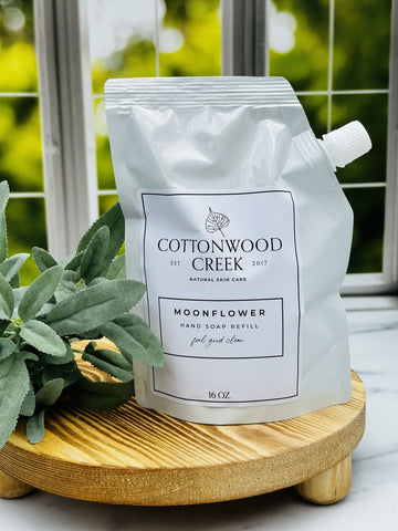 Moonflower Natural Foaming Hand Soap Refill Bags - 16oz