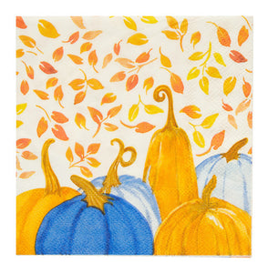 Harvest Blues Cocktail Napkins