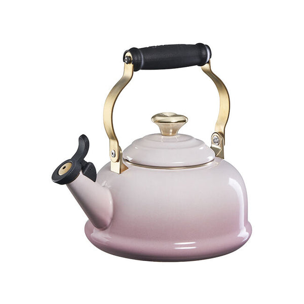 Classic Whistling Kettle with Light Gold Heart Knob