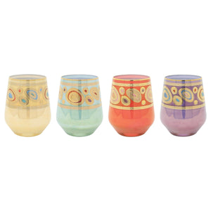 Regalia Stemless Wine Glass Set of 4