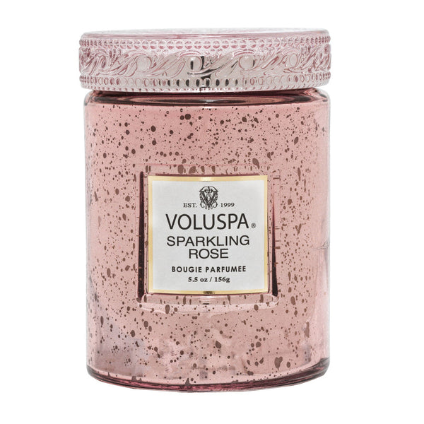 Sparkling Rose 5.5 oz Small Jar Candle