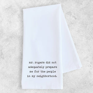 Mr. Rogers Tea Towel