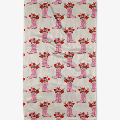 Cowgirl Boots Tea Towel