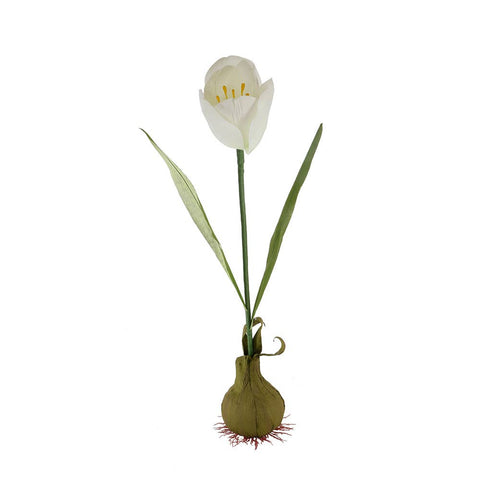 Standing Artificial Tulip 45" - White