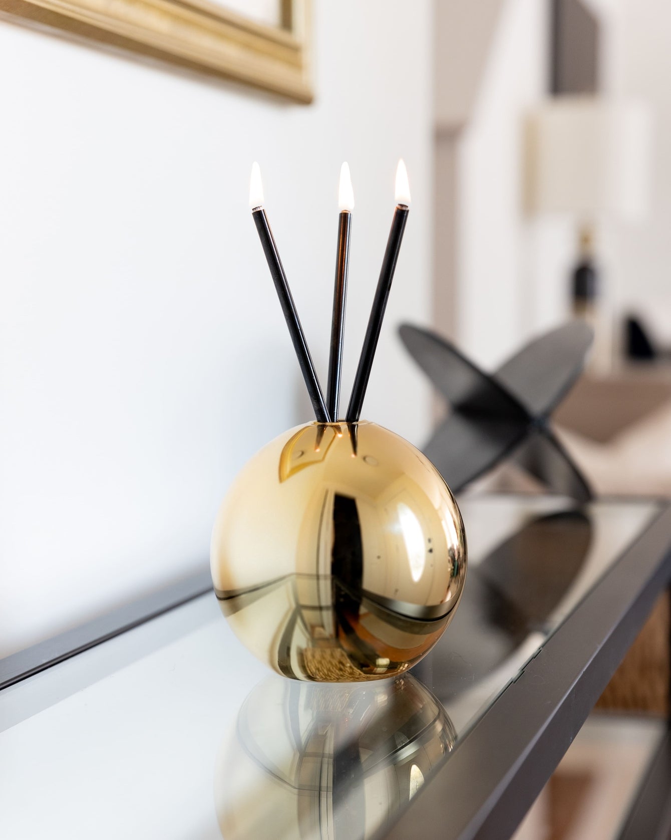 Neva Vase - Metallic Gold