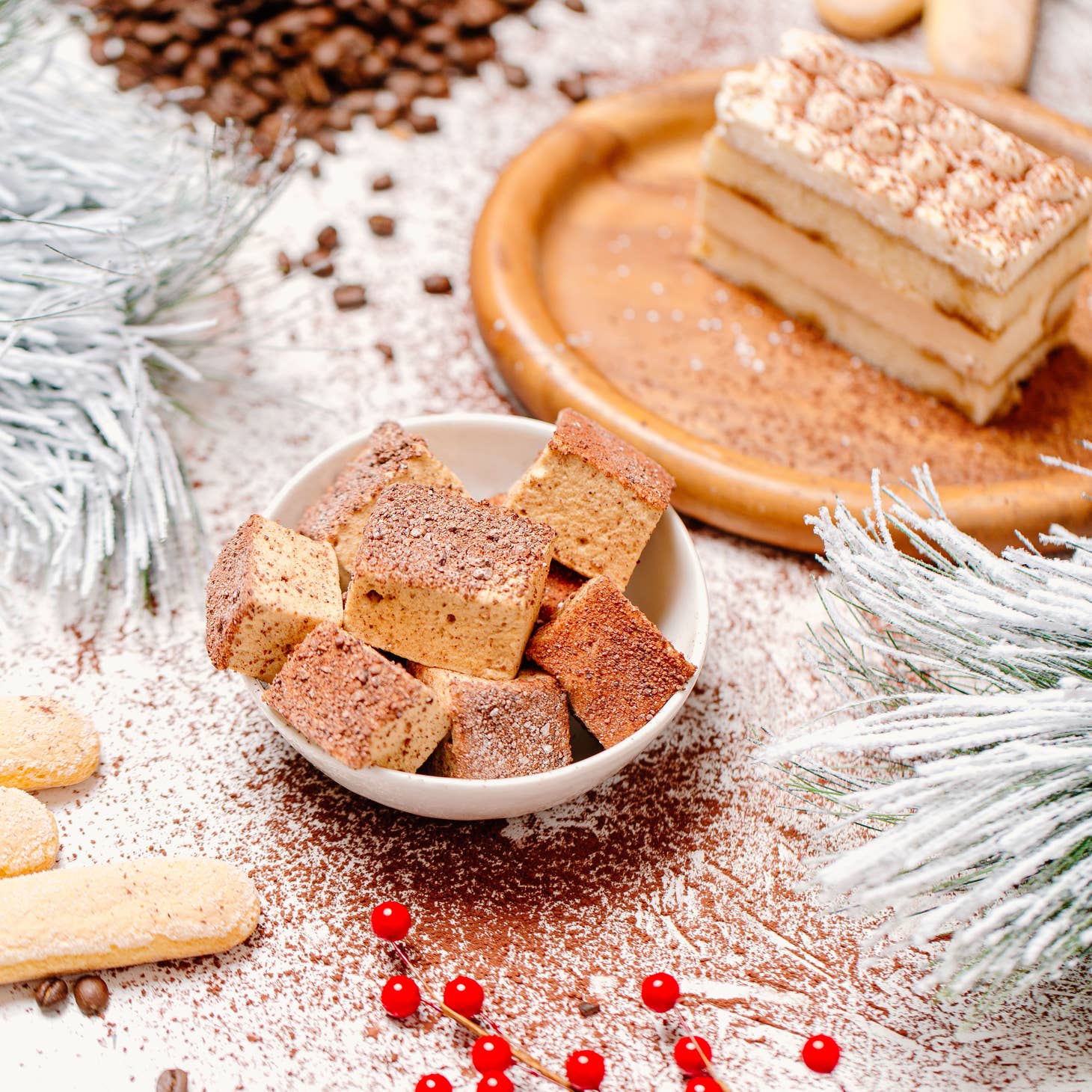 Tiramisu Marshmallows