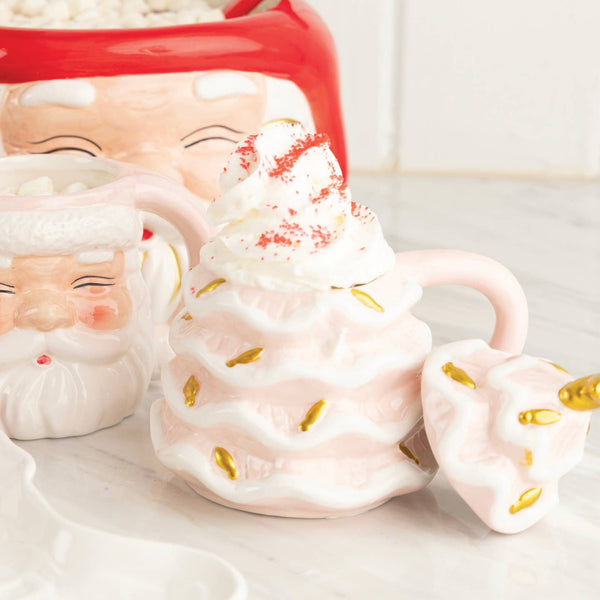 Pink Tree Mug