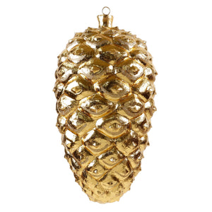 24" Pine Cone - Gold