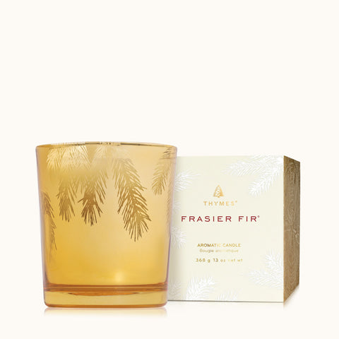 Frasier Fir Gilded Gold Poured Candle - 13oz