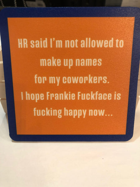 Drinks On Me Coaster