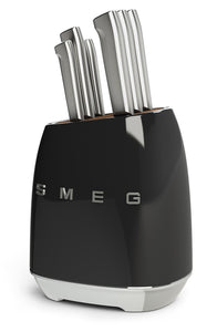 Smeg Knife Block - Black