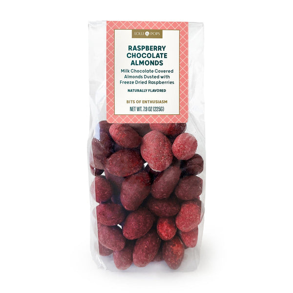 Raspberry Chocolate Almonds